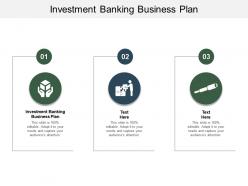 Investment banking business plan ppt powerpoint presentation layouts example introduction cpb