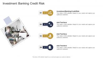 Investment Banking Credit Risk In Powerpoint And Google Slides Cpb