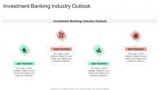 Investment Banking Industry Outlook In Powerpoint And Google Slides Cpb