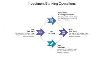 Investment banking operations ppt powerpoint presentation outline layout ideas cpb