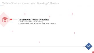 Investment banking presentations powerpoint presentation slides