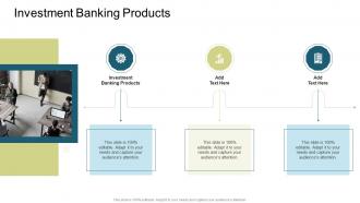 Investment Banking Products In Powerpoint And Google Slides Cpb