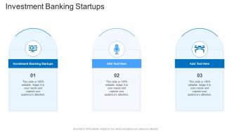 Investment Banking Startups In Powerpoint And Google Slides Cpb