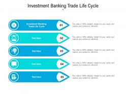 Investment banking trade life cycle ppt powerpoint presentation layouts shapes cpb