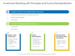 Investment banking value propositions channels revenue streams