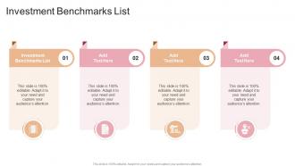 Investment Benchmarks List In Powerpoint And Google Slides Cpb