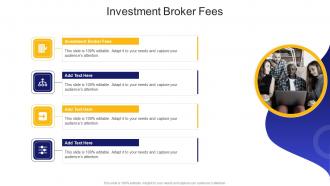 Investment Broker Fees In Powerpoint And Google Slides Cpb