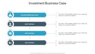 Investment Business Case In Powerpoint And Google Slides Cpb
