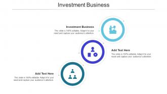 Investment Business Ppt Powerpoint Presentation Show Slide Cpb