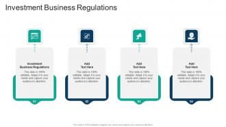 Investment Business Regulations In Powerpoint And Google Slides Cpb