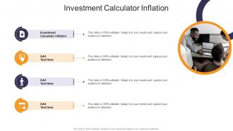 Investment Calculator Inflation In Powerpoint And Google Slides Cpb
