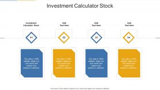 Investment Calculator Stock In Powerpoint And Google Slides Cpb