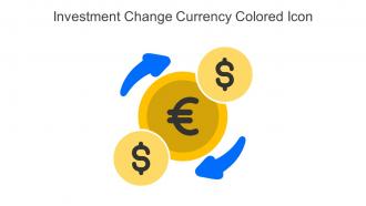 Investment Change Currency Colored Icon In Powerpoint Pptx Png And Editable Eps Format
