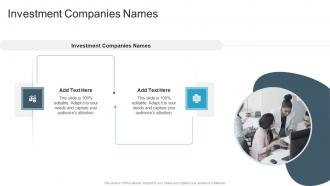 Investment Companies Names In Powerpoint And Google Slides Cpb