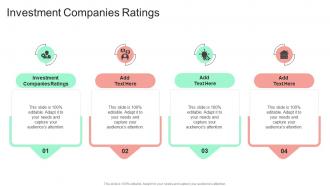 Investment Companies Ratings In Powerpoint And Google Slides Cpb