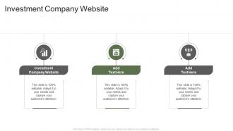 Investment Company Website In Powerpoint And Google Slides Cpb