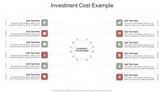 Investment Cost Example In Powerpoint And Google Slides Cpb