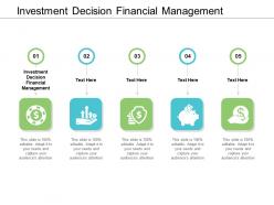Investment decision financial management ppt powerpoint presentation gallery master slide cpb