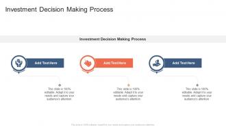 Investment Decision Making Process In Powerpoint And Google Slides Cpb