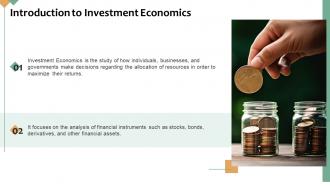 Investment Economic powerpoint presentation and google slides ICP Professional Informative