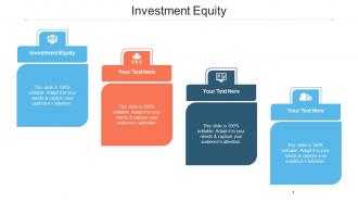 Investment Equity Ppt Powerpoint Presentation Summary Examples Cpb
