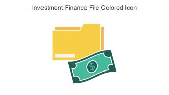 Investment Finance File Colored Icon In Powerpoint Pptx Png And Editable Eps Format