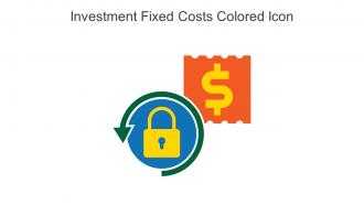 Investment Fixed Costs Colored Icon In Powerpoint Pptx Png And Editable Eps Format