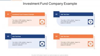 Investment Fund Company Example In Powerpoint And Google Slides Cpb