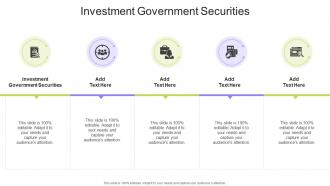Investment Government Securities In Powerpoint And Google Slides Cpb