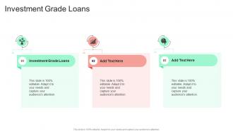 Investment Grade Loans In Powerpoint And Google Slides Cpb