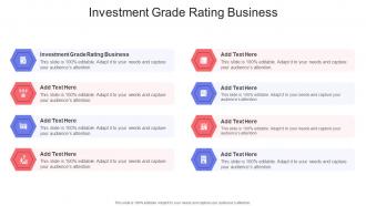 Investment Grade Rating Business In Powerpoint And Google Slides Cpb