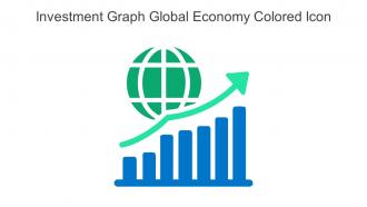 Investment Graph Global Economy Colored Icon In Powerpoint Pptx Png And Editable Eps Format