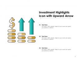 Investment Highlights Growth Arrow Attractive Market Financial Growth Management