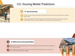 Investment in land building us housing market predictions ppt powerpoint backgrounds