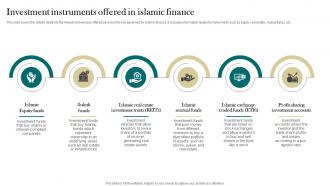 Investment Instruments Offered In Islamic Finance Interest Free Finance Fin SS V
