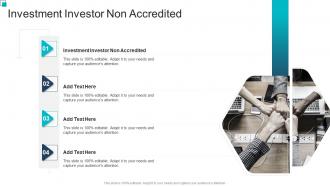 Investment Investor Non Accredited In Powerpoint And Google Slides Cpb