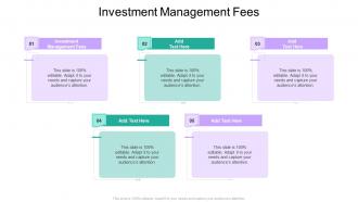 Investment Management Fees In Powerpoint And Google Slides Cpb