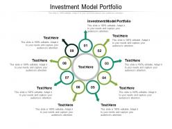Investment model portfolio ppt powerpoint presentation ideas graphics cpb