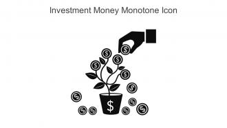 Investment Money Monotone Icon In Powerpoint Pptx Png And Editable Eps Format
