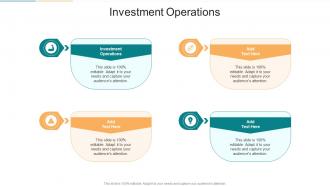 Investment Operations In Powerpoint And Google Slides Cpb