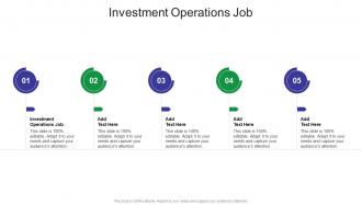 Investment Operations Job In Powerpoint And Google Slides Cpb