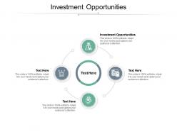 Investment opportunities ppt powerpoint presentation slides pictures cpb