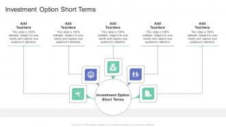 Investment Option Short Terms In Powerpoint And Google Slides Cpb