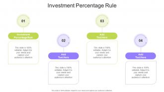 Investment Percentage Rule In Powerpoint And Google Slides Cpb