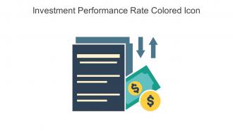 Investment Performance Rate Colored Icon In Powerpoint Pptx Png And Editable Eps Format