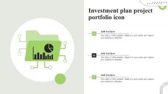 Investment Plan Project Portfolio Icon