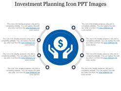 Investment planning icon ppt images