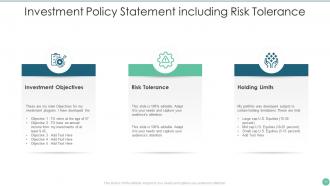 Investment Policy Powerpoint Ppt Template Bundles
