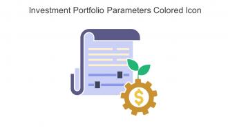 Investment Portfolio Parameters Colored Icon In Powerpoint Pptx Png And Editable Eps Format