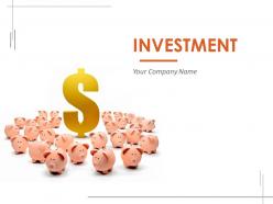 Investment powerpoint presentation slides